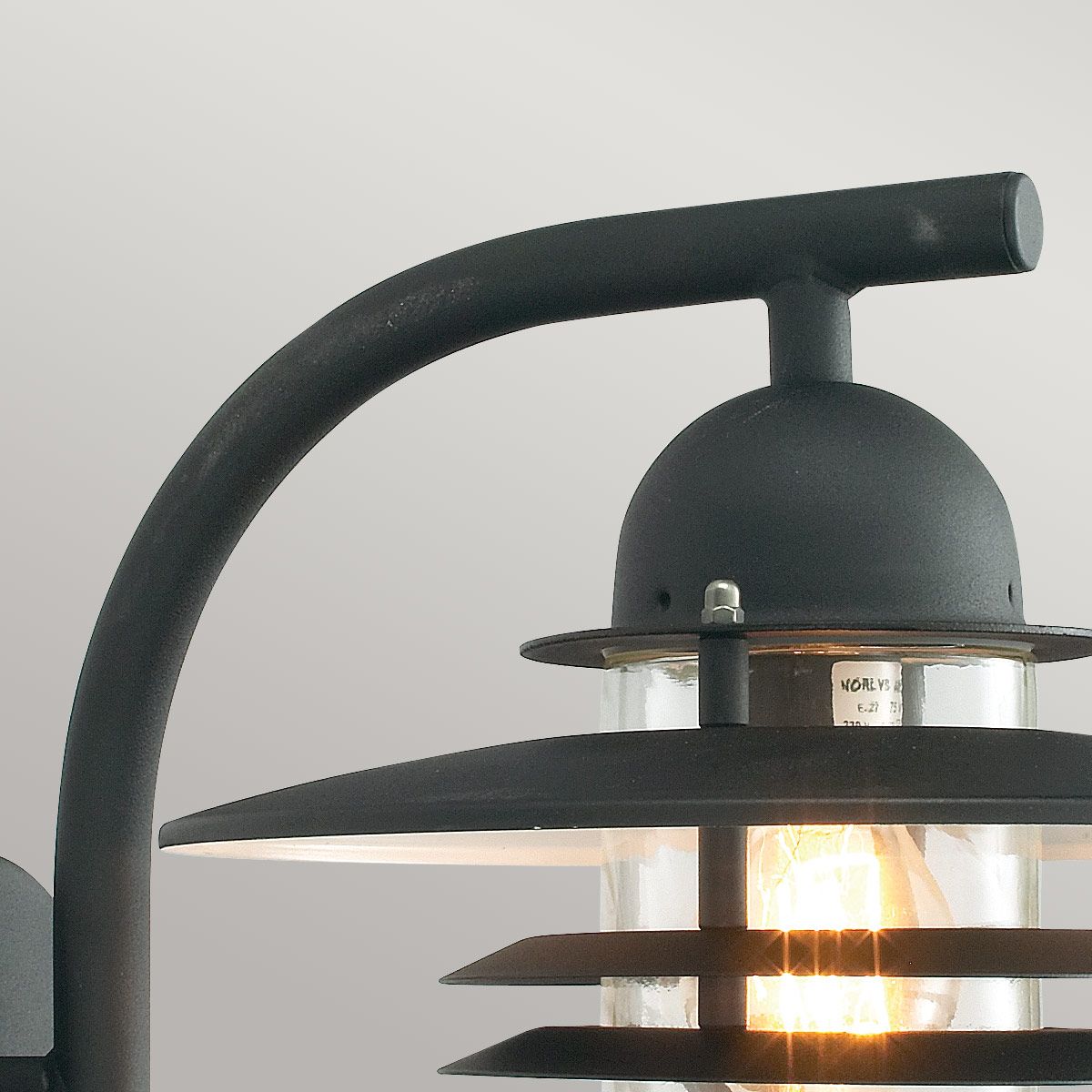 Norlys Oslo Single Wall Lantern - Black