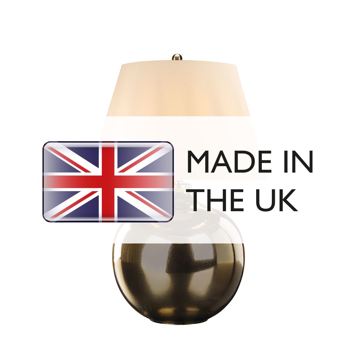 Elstead Ottoman 1 Light Table Lamp - Lightly Crackled Metallic Bronze