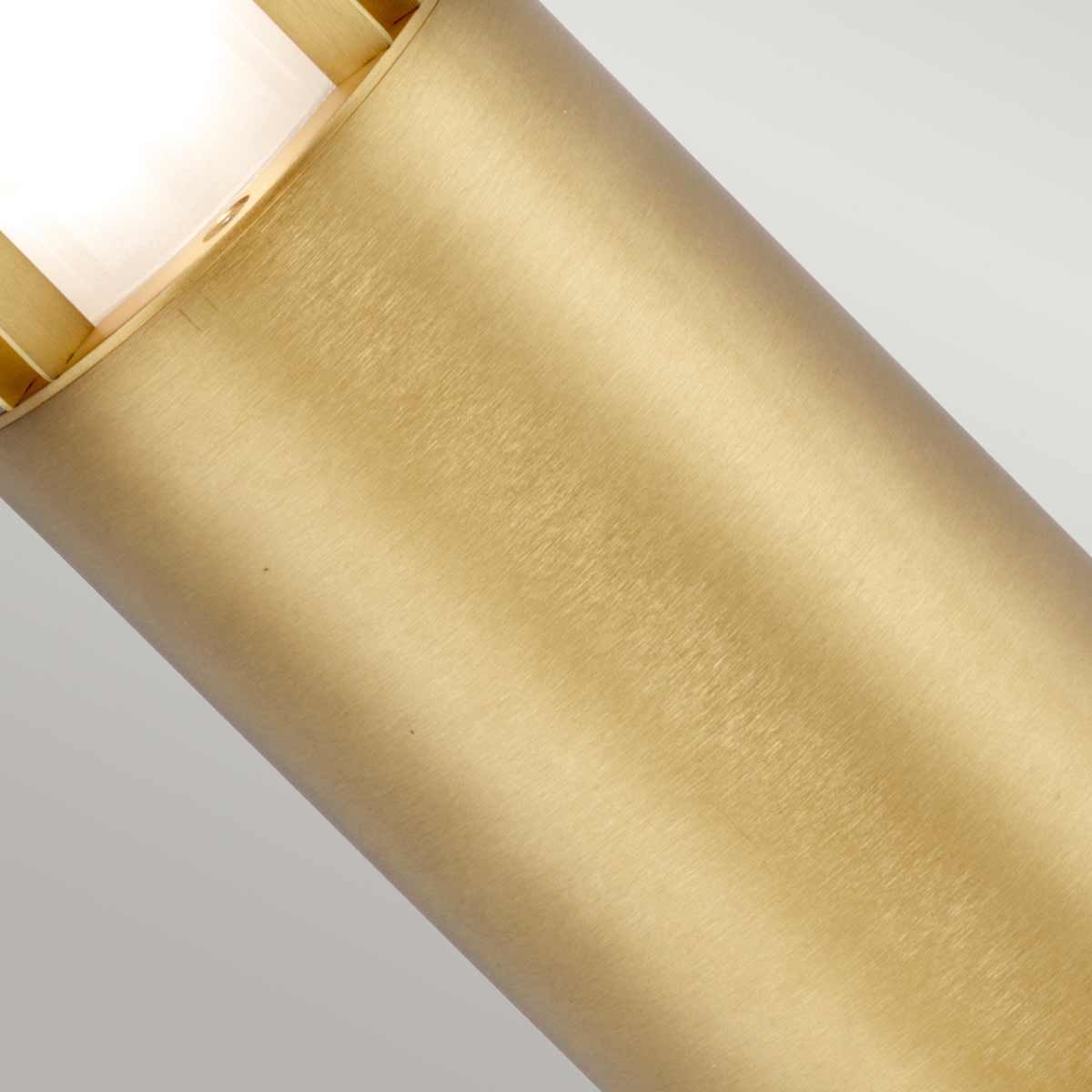 Elstead Paignton Single Bollard 300mm - Antique Brass