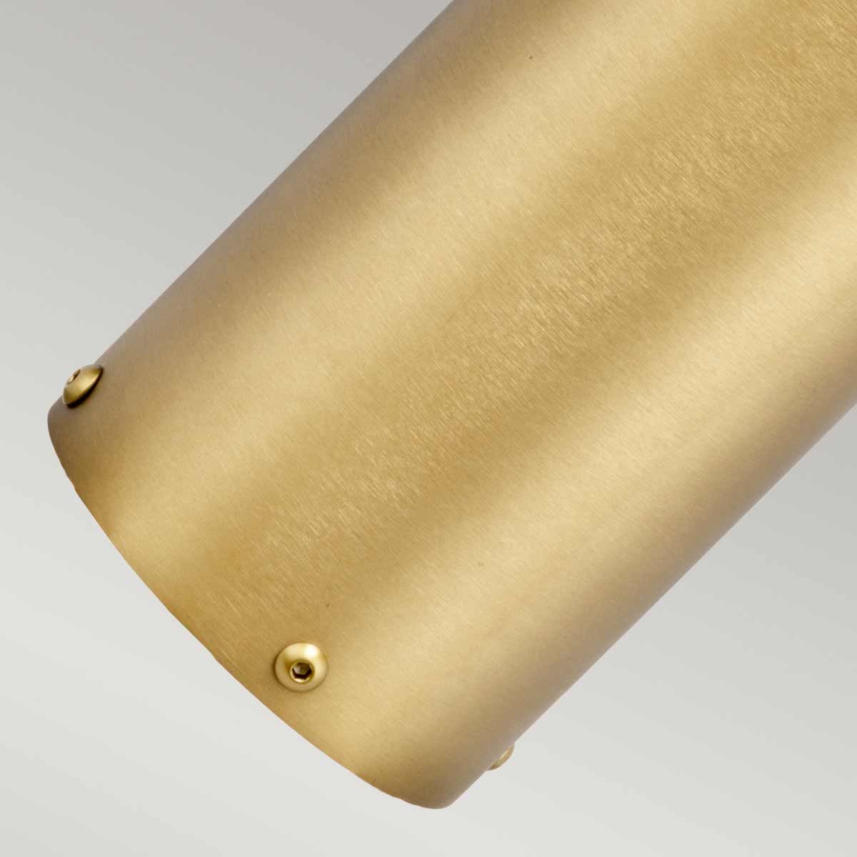 Elstead Paignton Single Bollard 300mm - Antique Brass