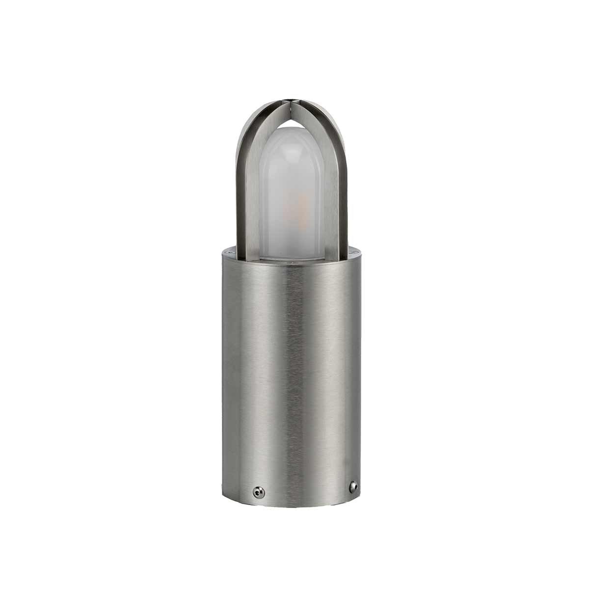 Elstead Paignton Single Bollard 300mm - Stainless Steel