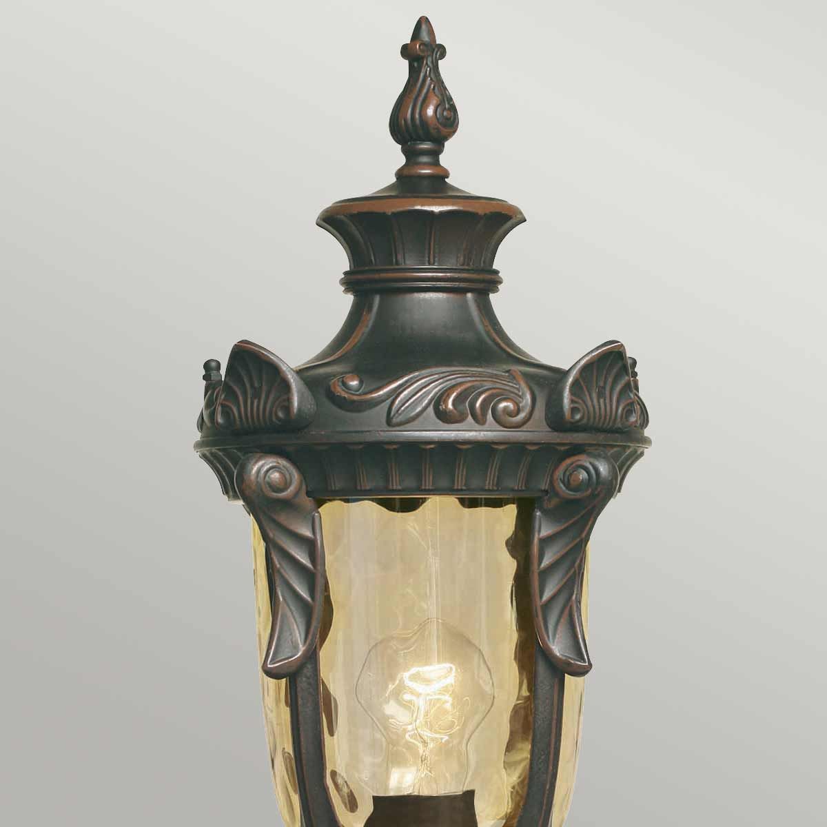 Elstead Philadelphia Single Medium Pedestal - Old Bronze