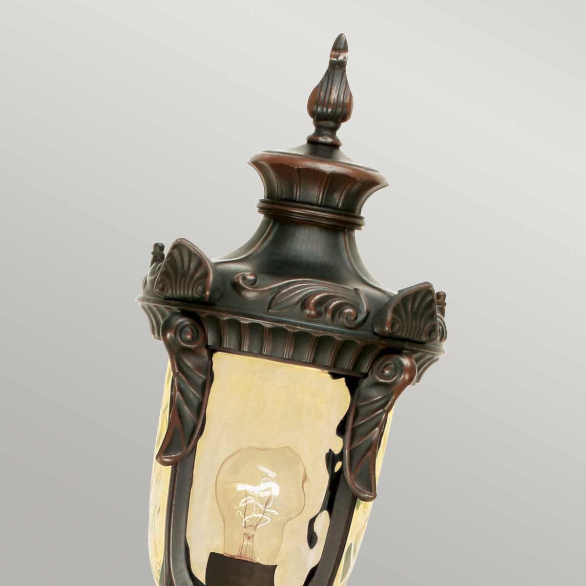 Elstead Philadelphia Single Medium Pillar - Old Bronze