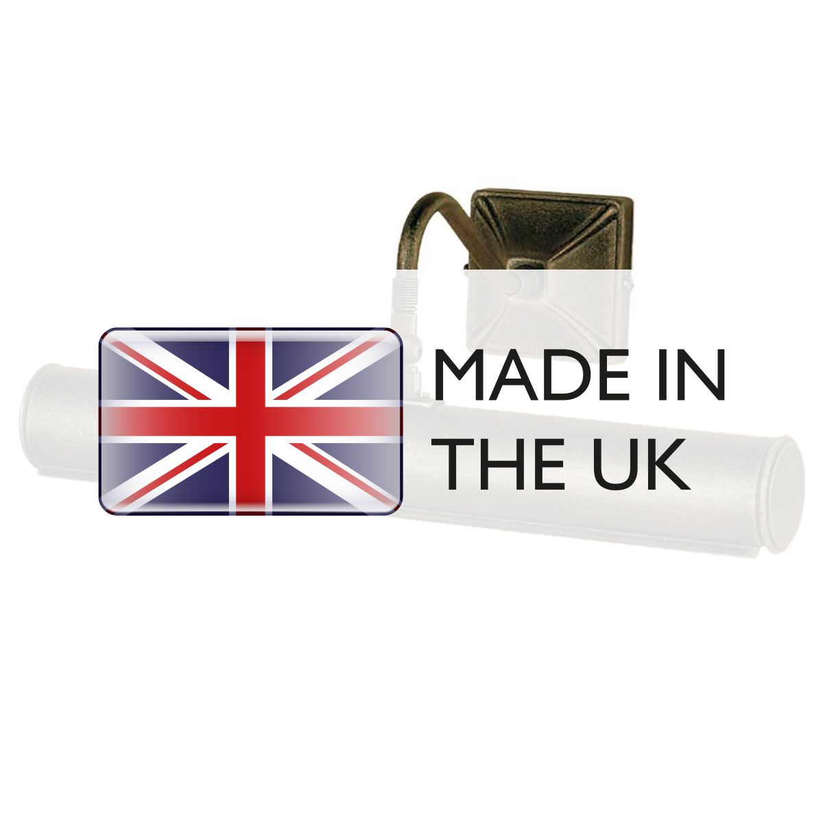 Elstead Picture Light 2 Light Large - Black Gold