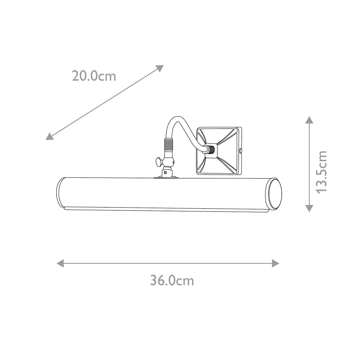 Elstead Picture Light 2 Light Large - Polished Brass