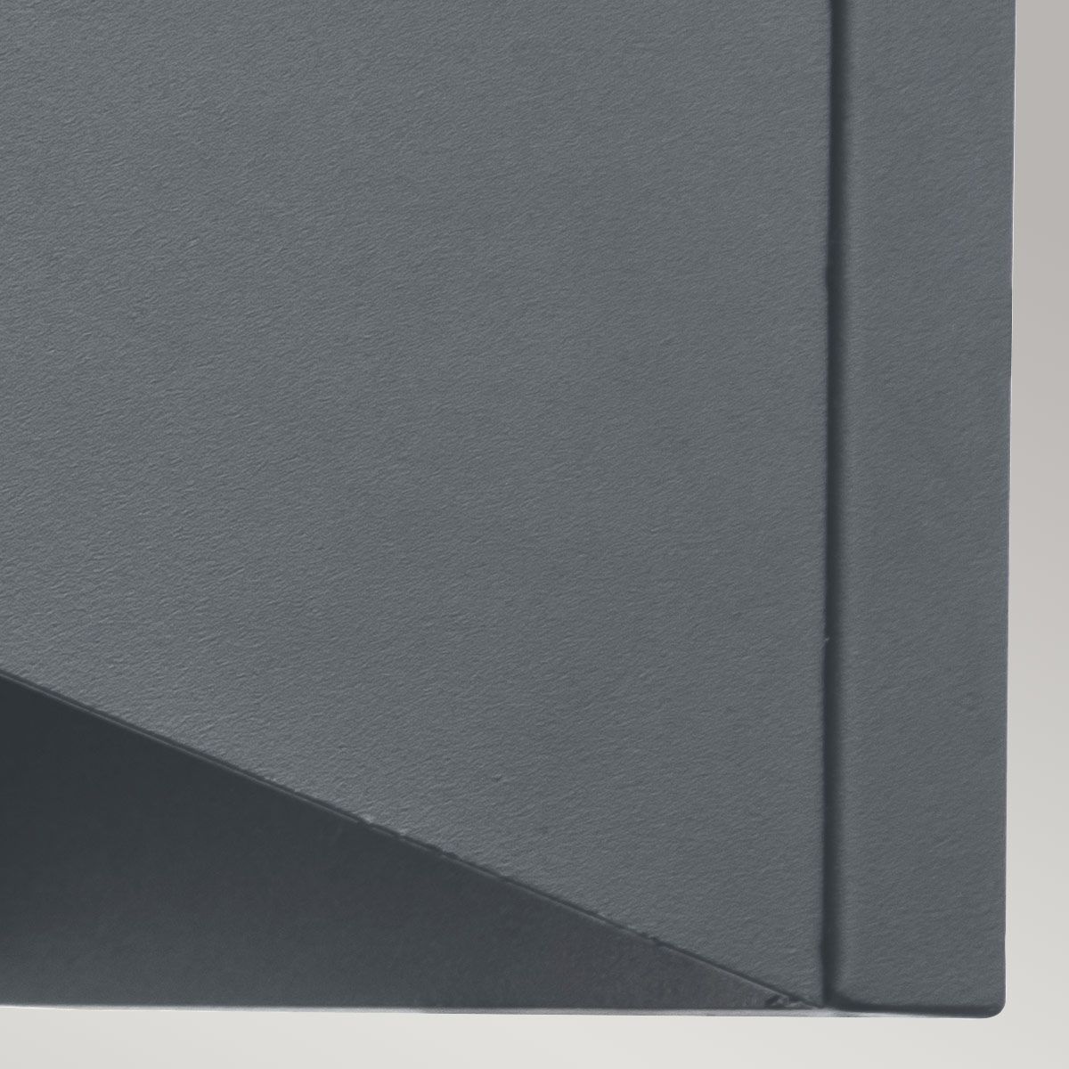 Elstead Porto 1 Light Wall Lantern - Grey
