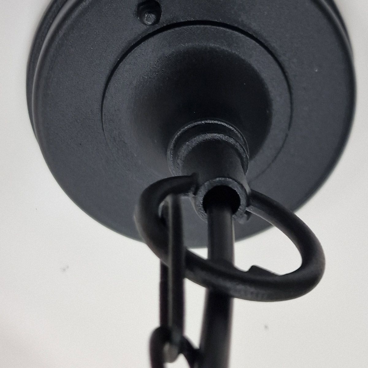 Elstead Parish Mini 1 Light Chain Lantern - Black