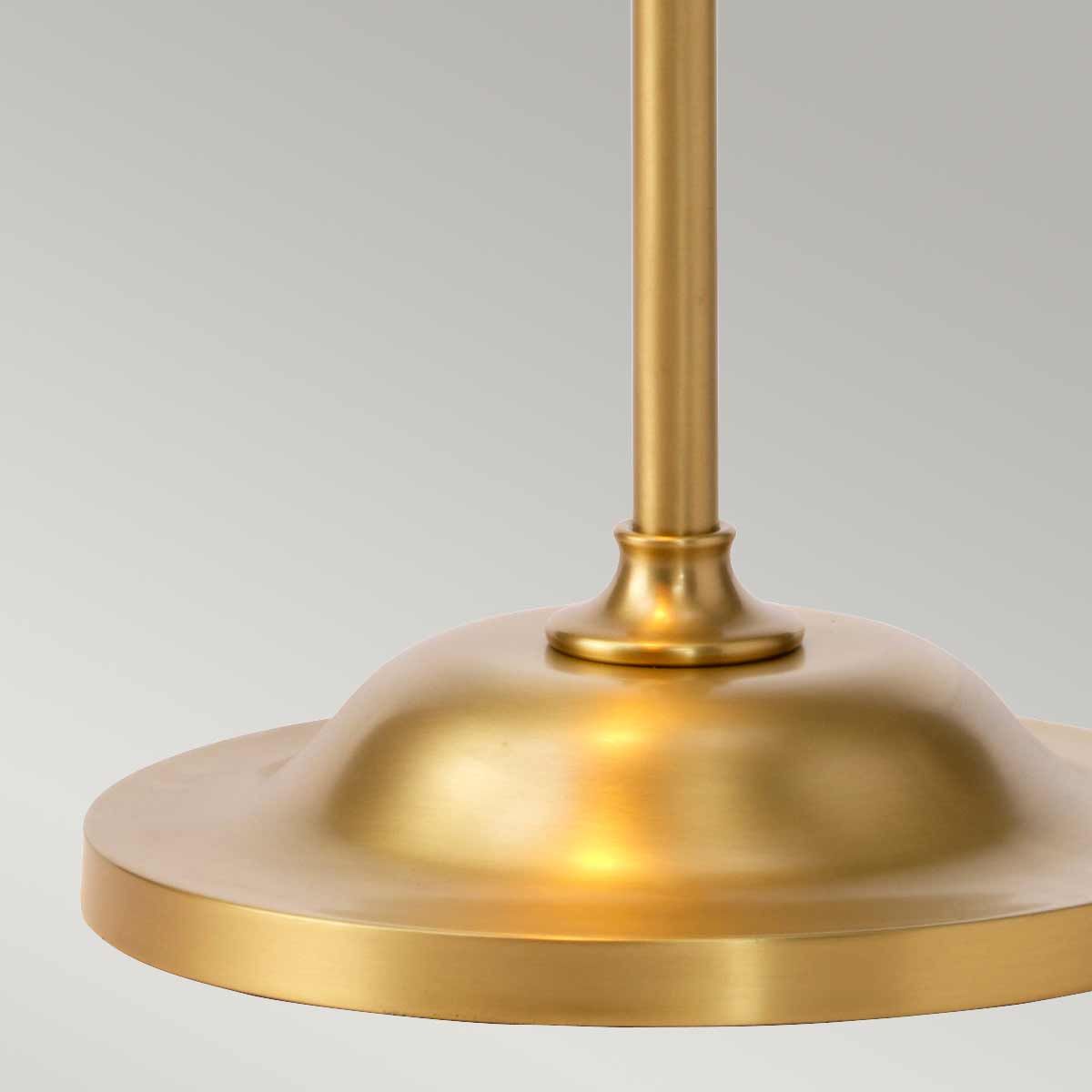 Elstead Provence Single Floor Lamp - Aged Brass