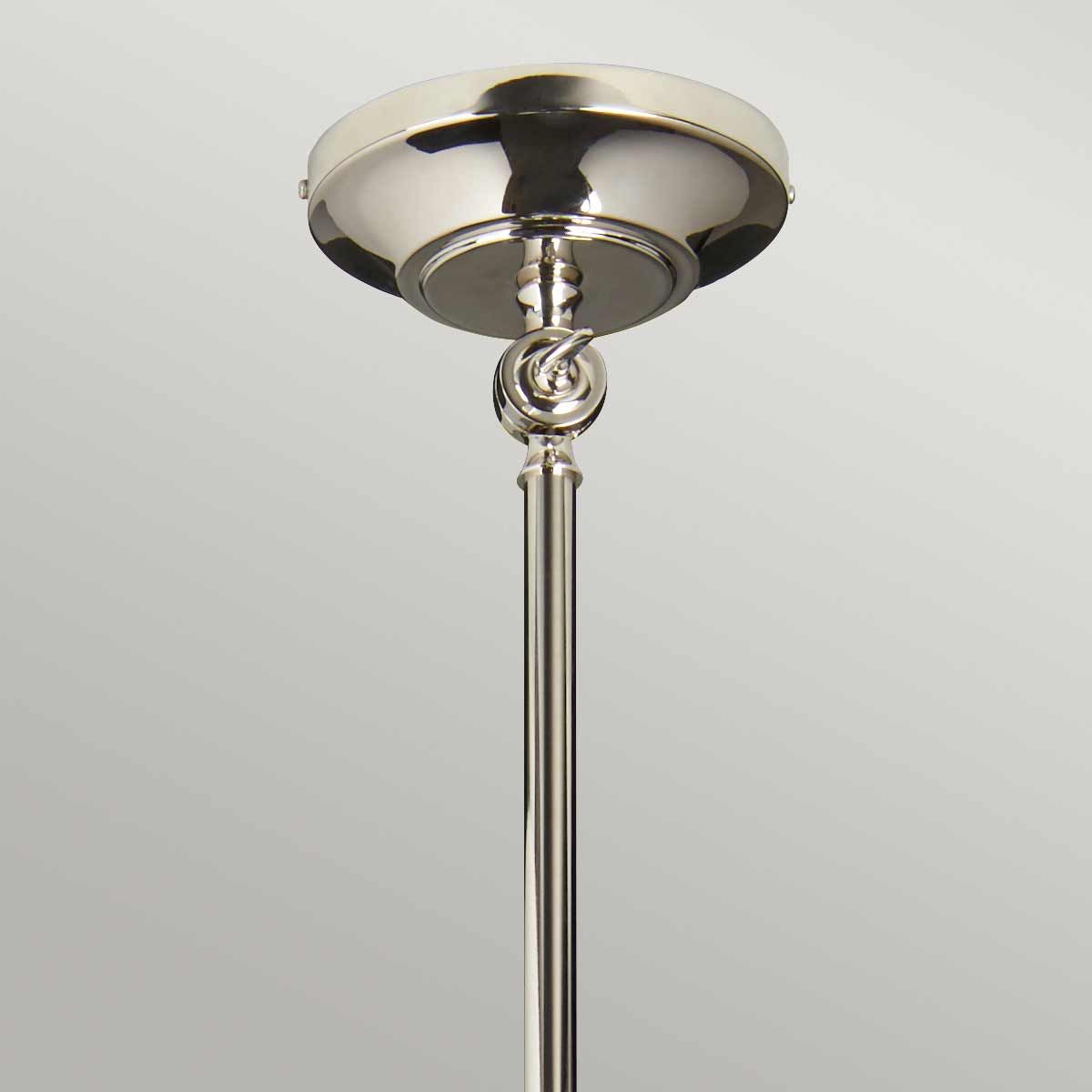 Elstead Provence Single Wall Light/Pendant - Polished Nickel