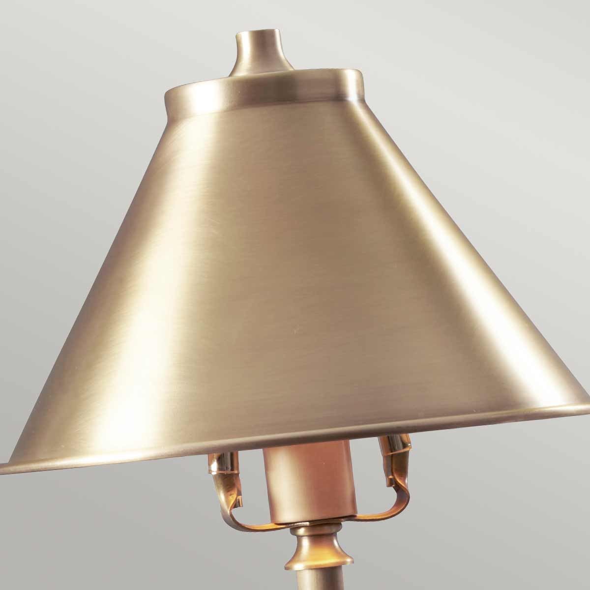 Elstead Provence Single Stick Lamp - Aged Brass