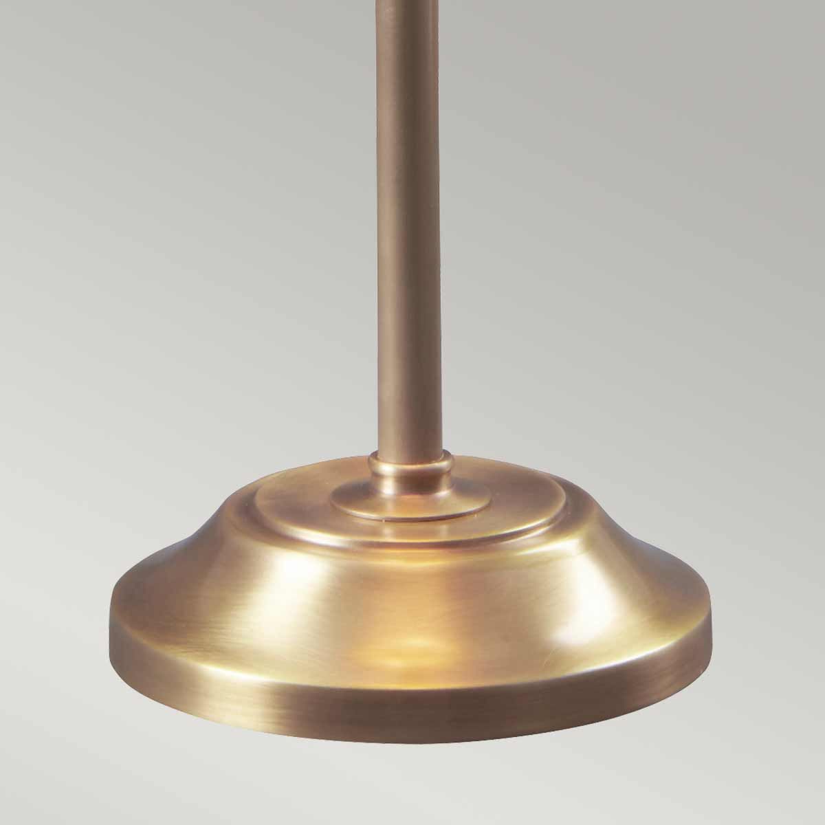 Elstead Provence Single Stick Lamp - Aged Brass