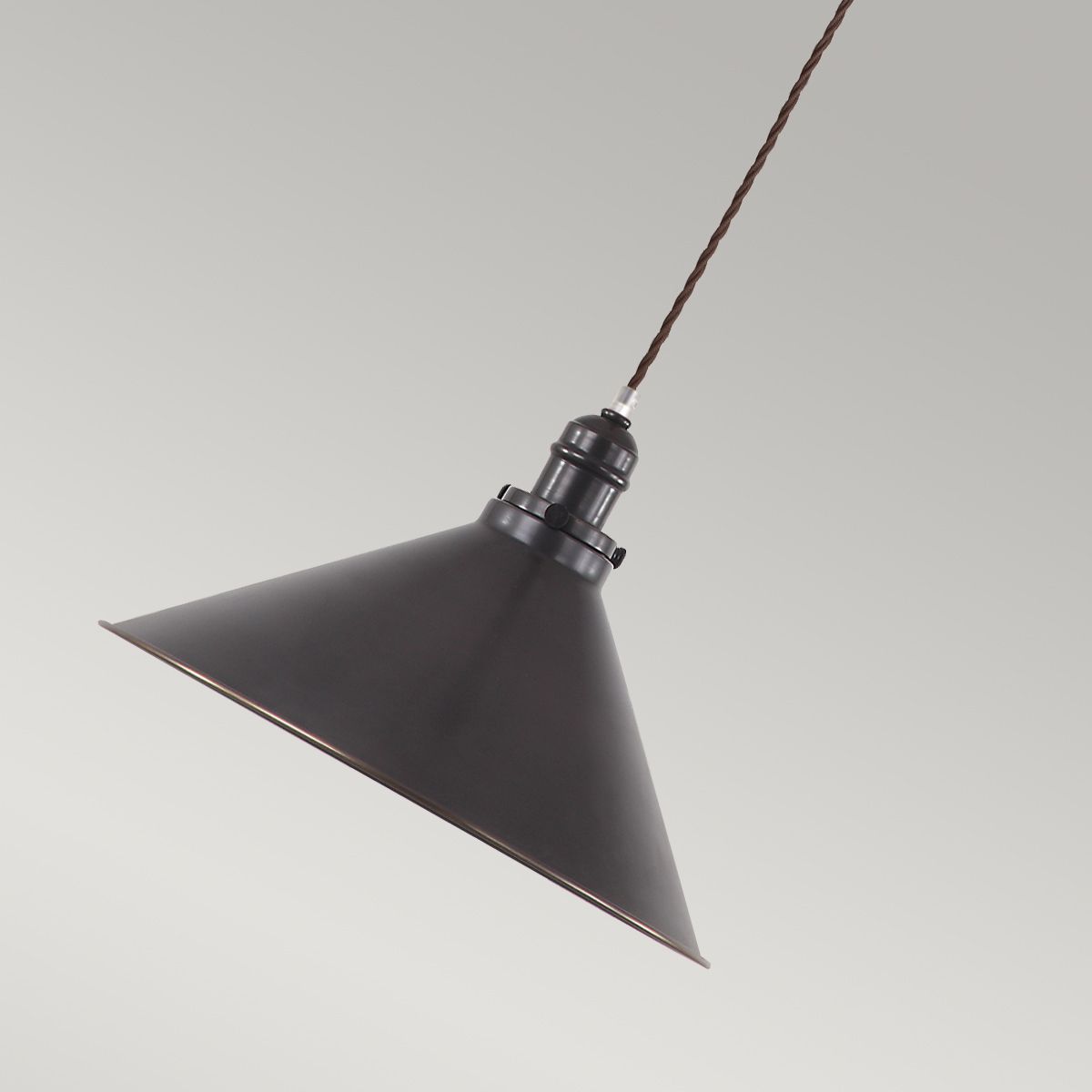 Elstead Provence Single Pendant - Old Bronze