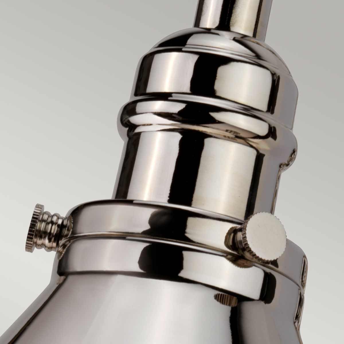 Elstead Provence Single Wall Light - Polished Nickel
