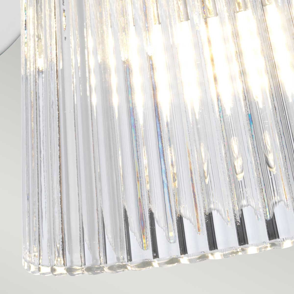 Quintiesse Addison Single Bathroom Wall Light - Polished Chrome