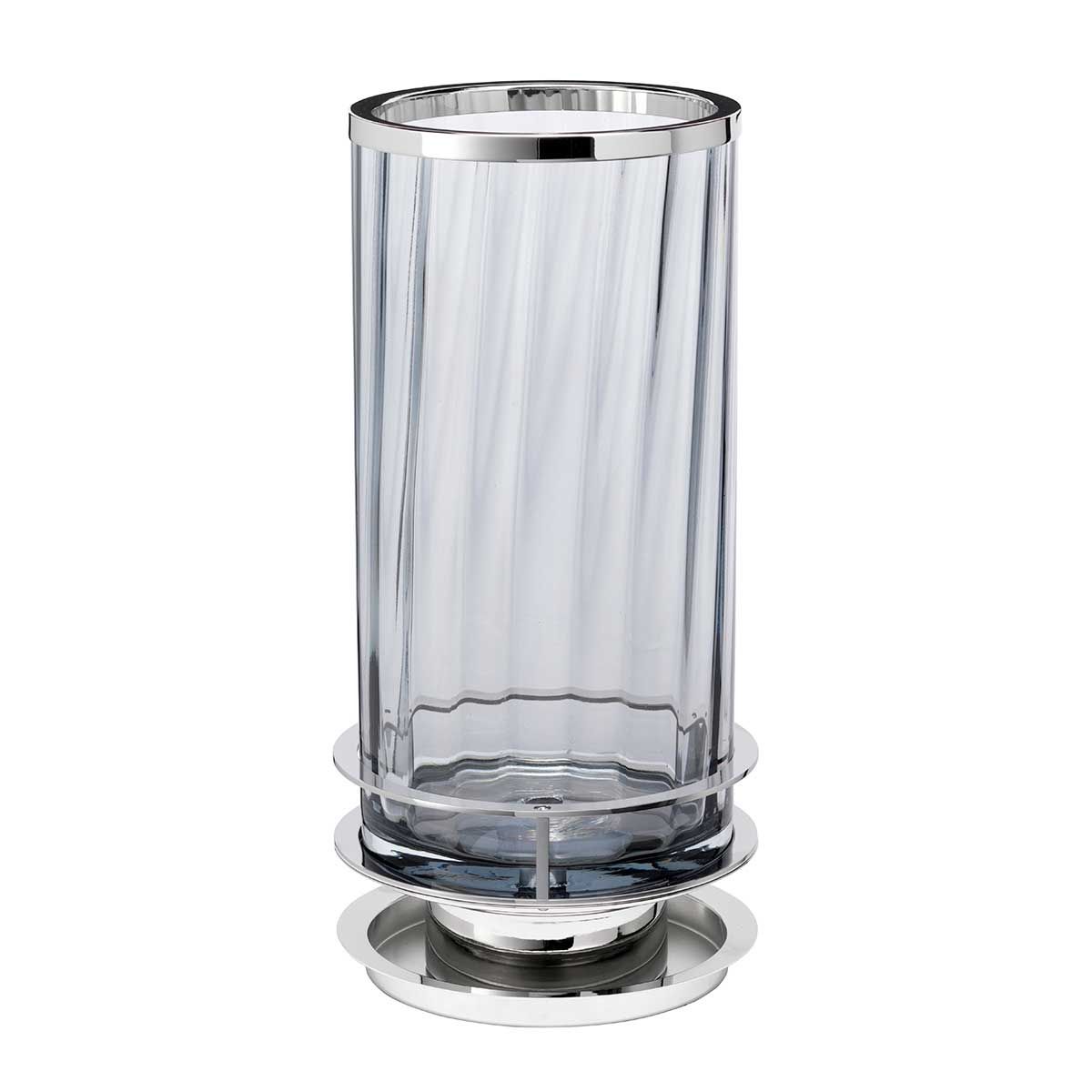 Quintiesse Arno Single Table Lamp - Smoke - Polished Nickel