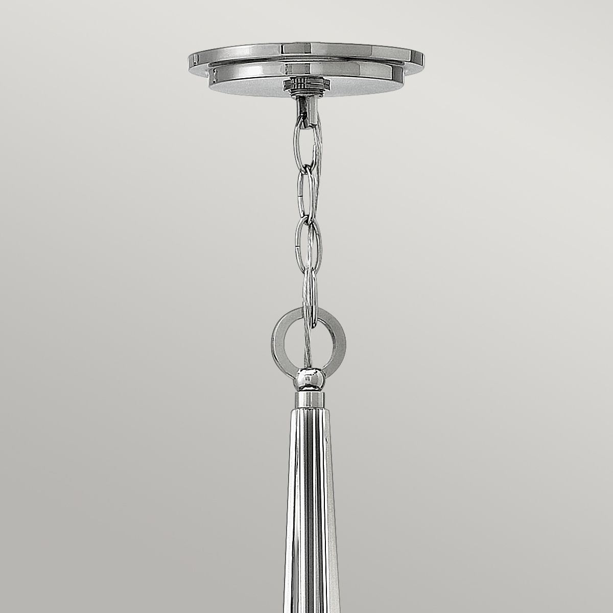 Quintiesse Ascher 3 Light Pendant - Polished Nickel