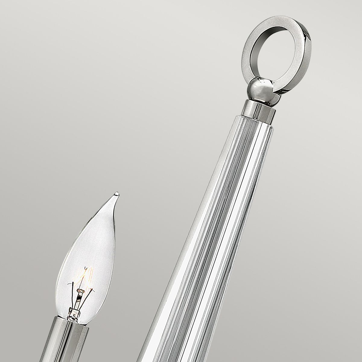 Quintiesse Ascher Single Wall Light - Polished Nickel