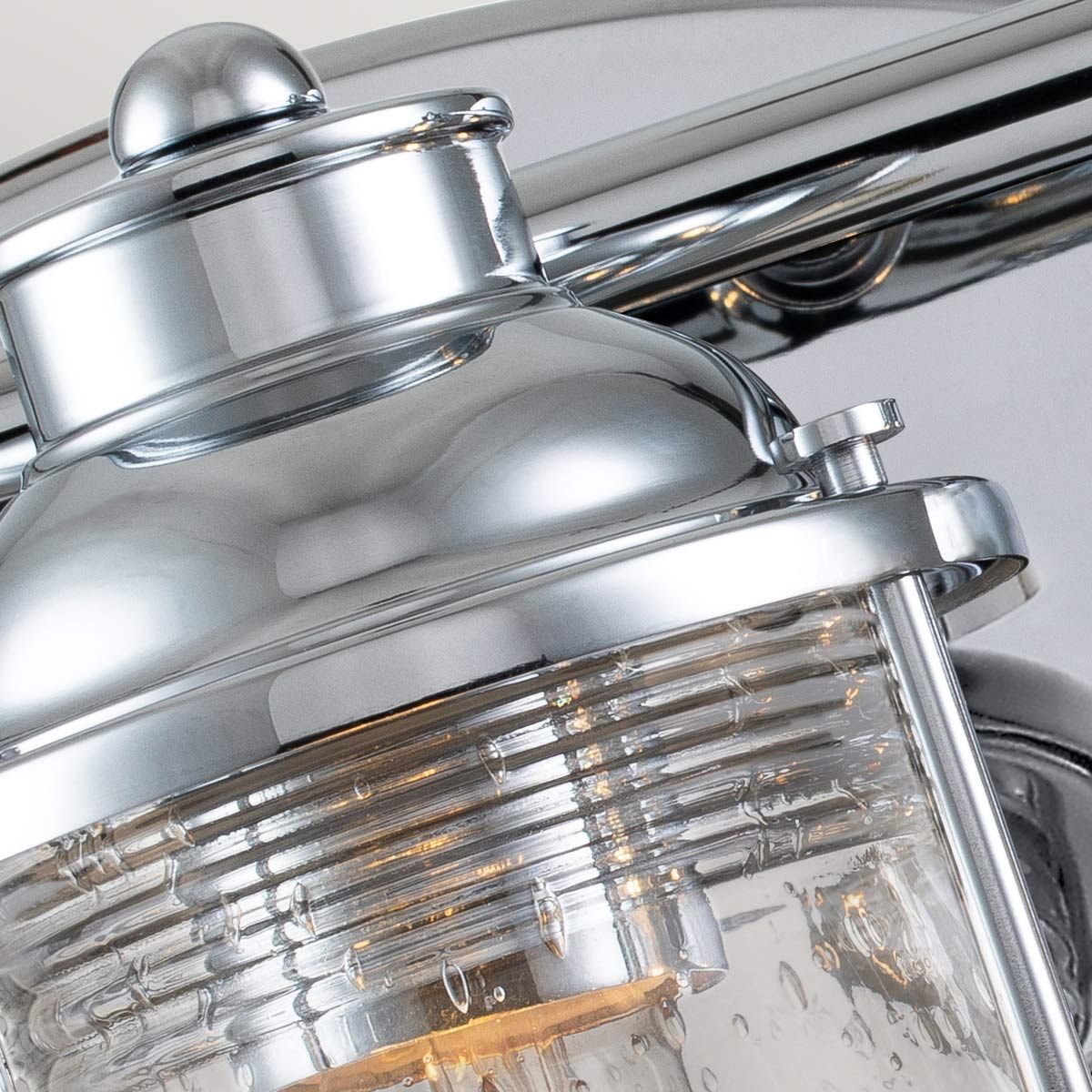 Quintiesse Ashland Bay 3 Light Bathroom Wall Light - Chrome