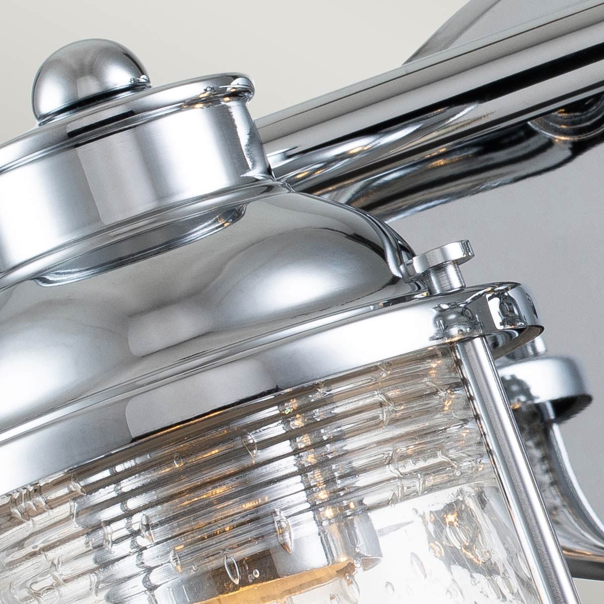 Quintiesse Ashland Bay 4 Light Bathroom Wall Light - Chrome