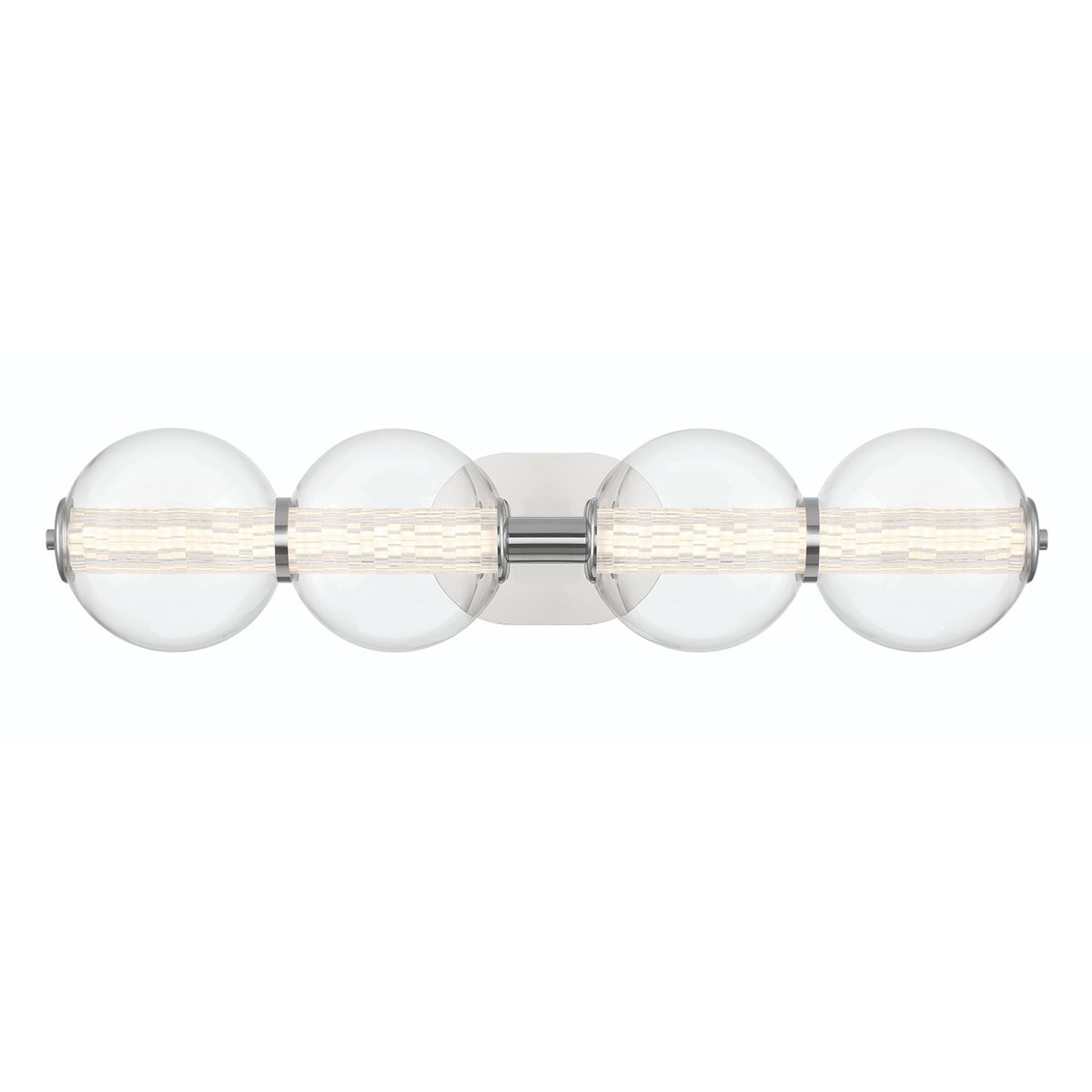 Quintiesse Atomo 4 Light Wall Light - Polished Chrome
