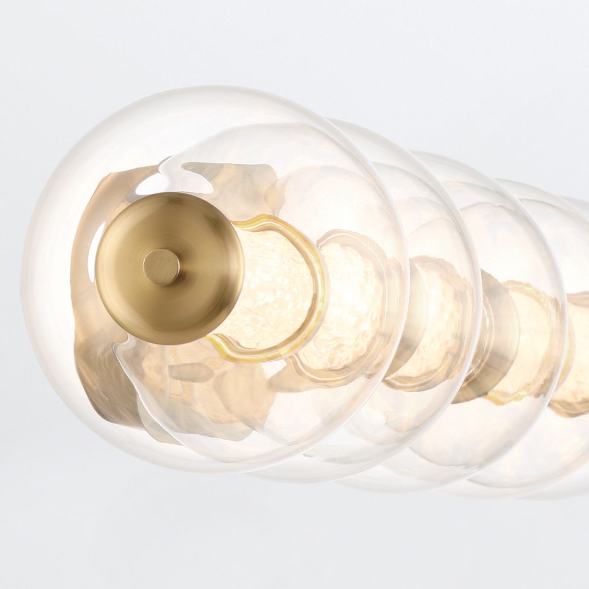 Quintiesse Atomo 5 Light Wall Light - Gold