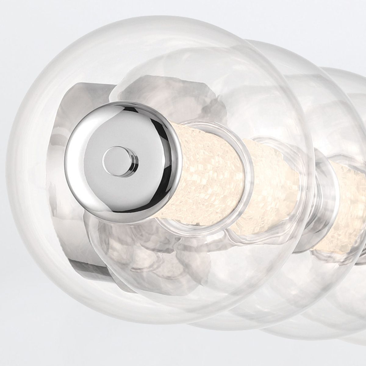 Quintiesse Atomo 5 Light Wall Light - Polished Chrome