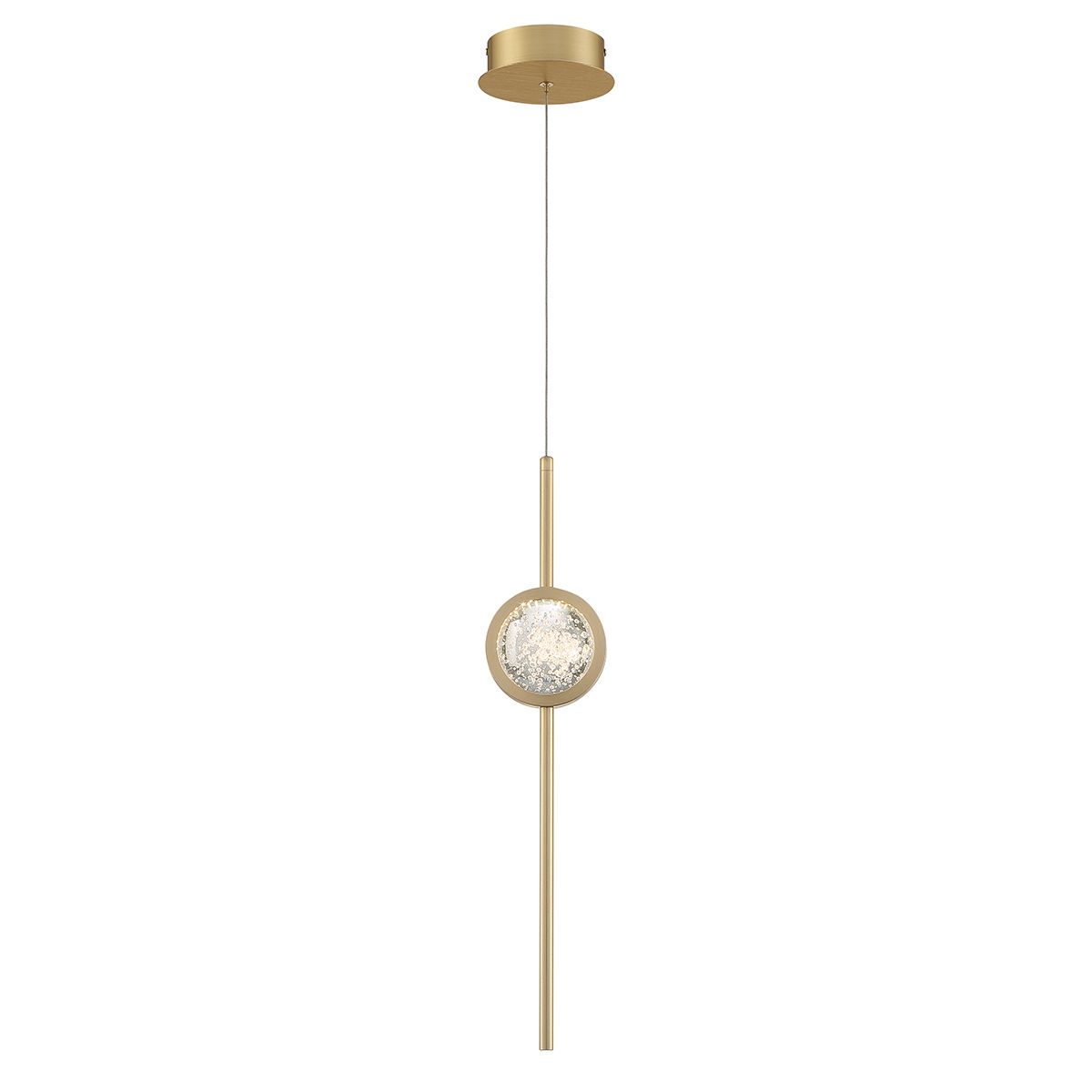 Quintiesse Barletta 1 Light Pendant - Gold