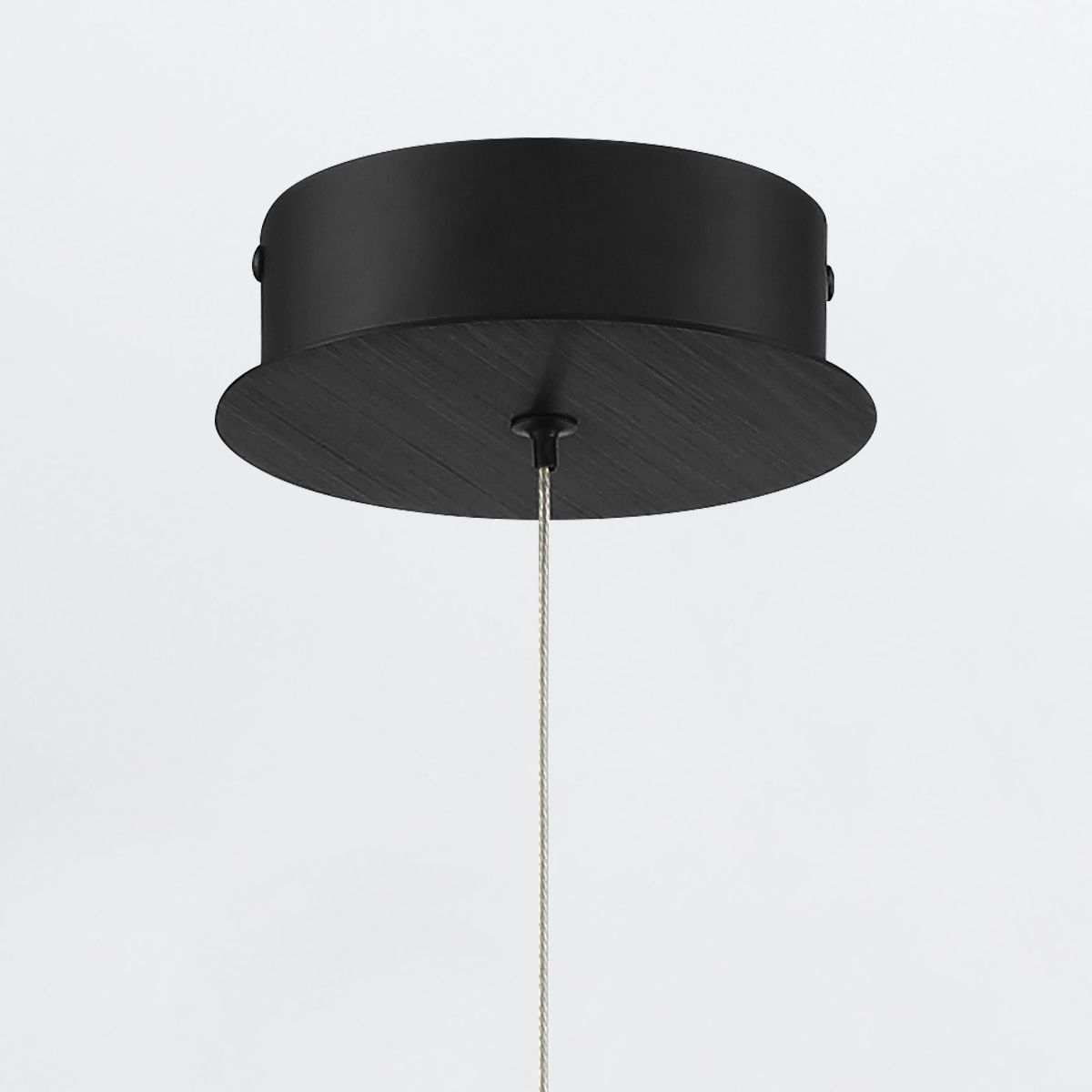 Quintiesse Barletta 1 Light Pendant - Black