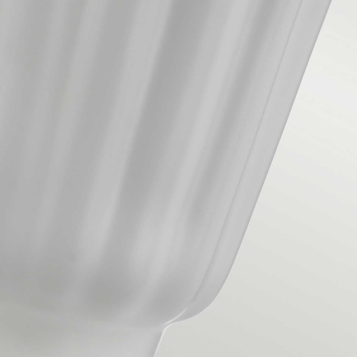 Quintiesse Bexley Single Table Lamp - White & Polished Nickel