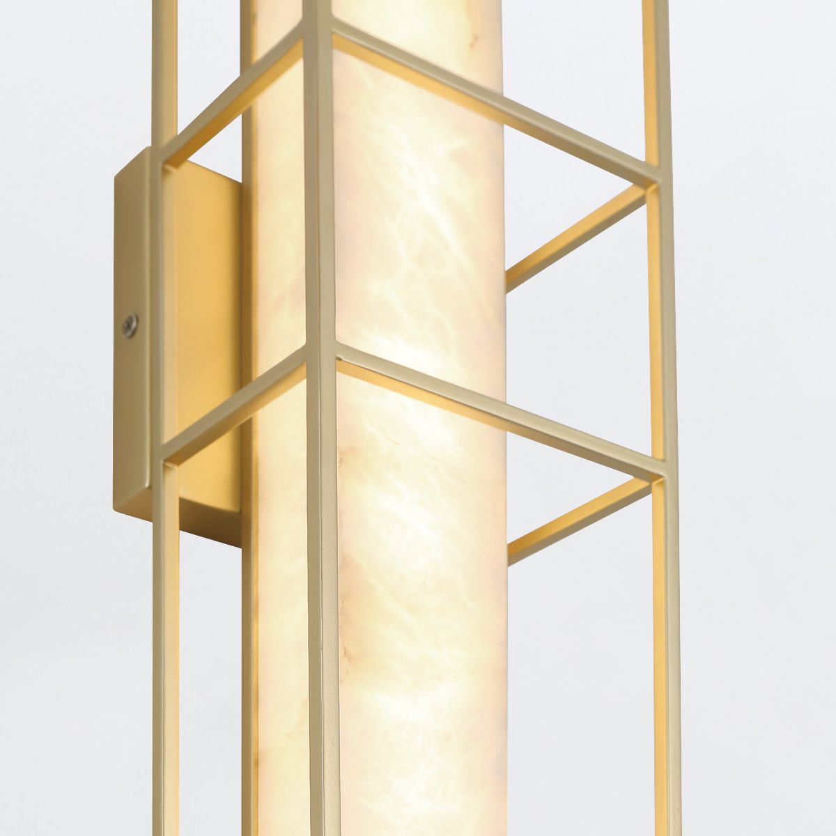 Quintiesse Blakley 1 Light Wall Light Large - Matte Gold