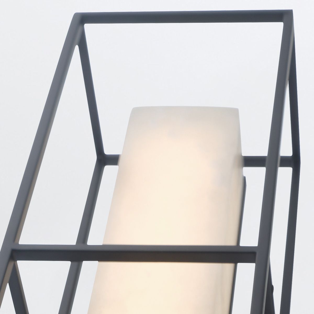 Quintiesse Blakley 1 Light Wall Light Large - Matte Black