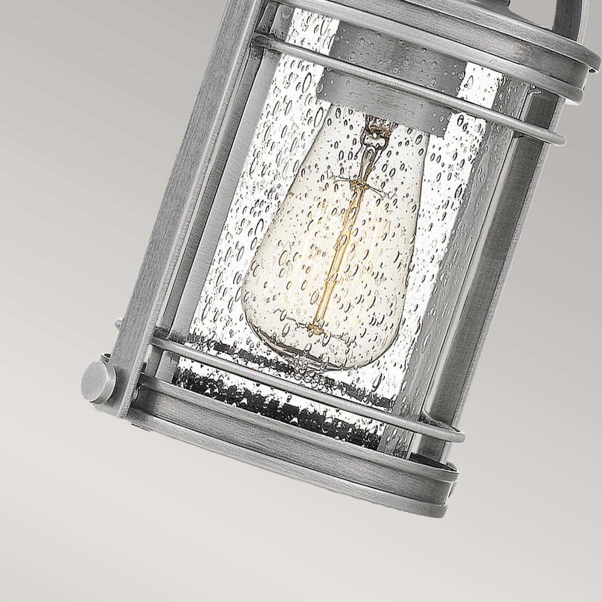 Quintiesse Booker Single Small Chain Lantern - Aluminium