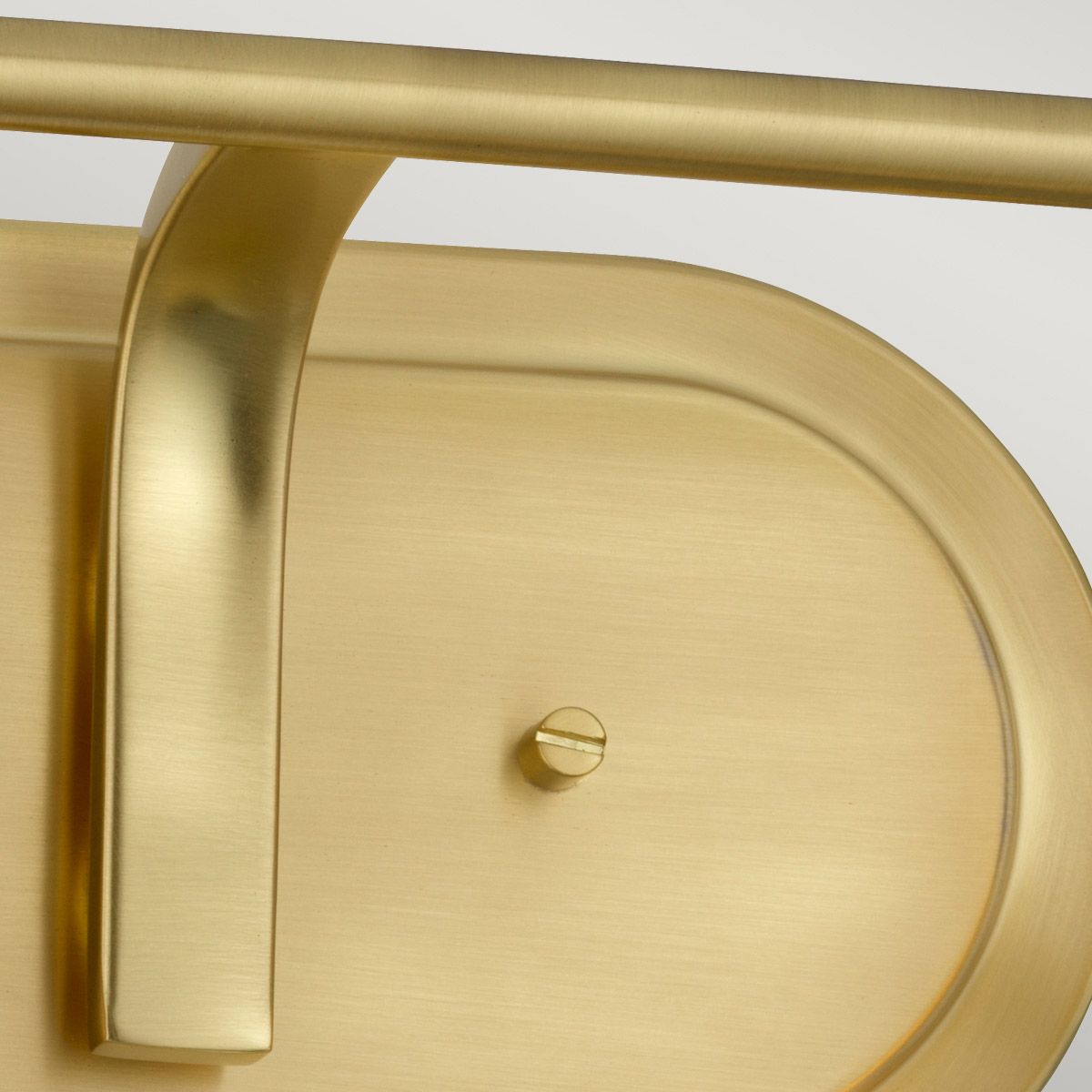 Quintiesse Braelyn 2 Light Bathroom Wall Light - Brushed Brass