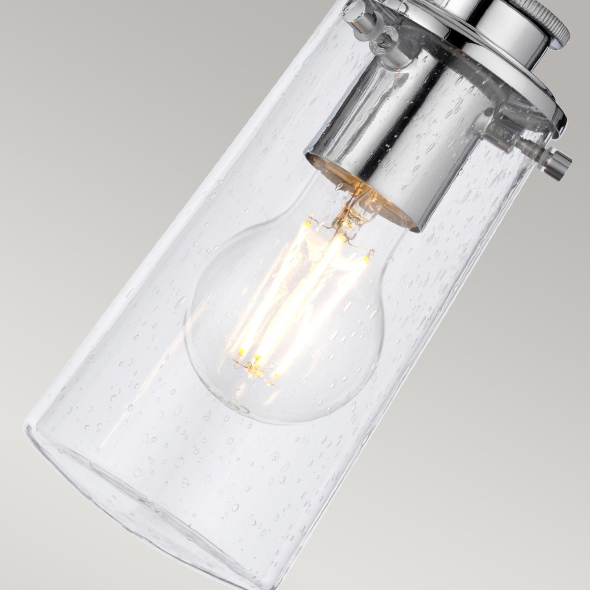 Quintiesse Braelyn 3 Light Bathroom Wall Light - Polished Chrome