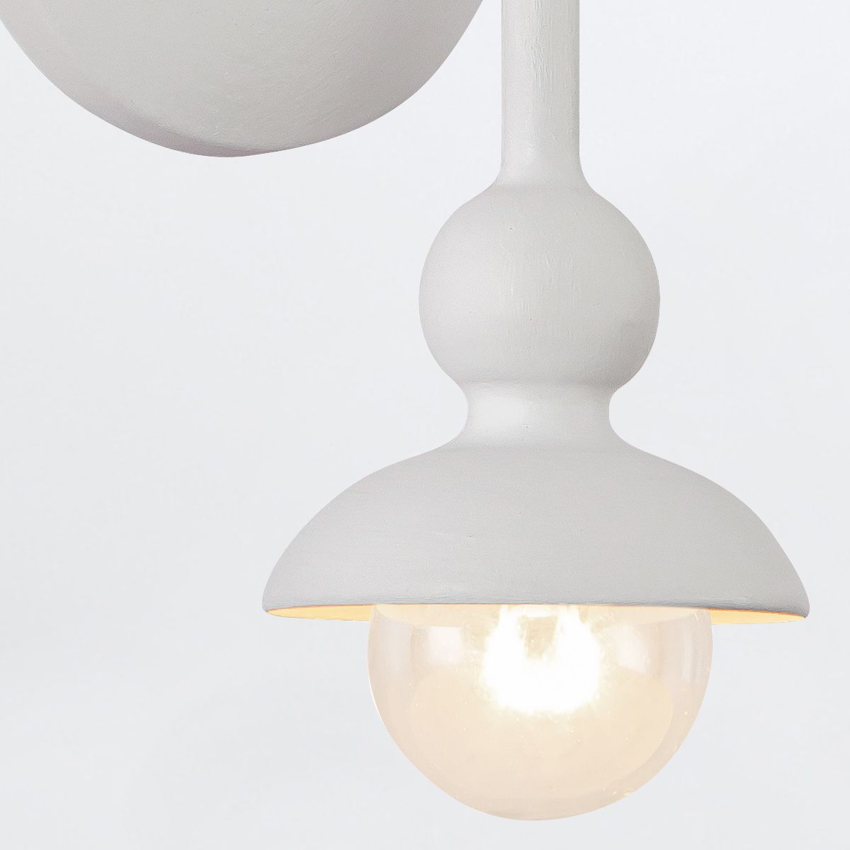 Quintiesse Cadence 2 Light Wall Light - Antique White