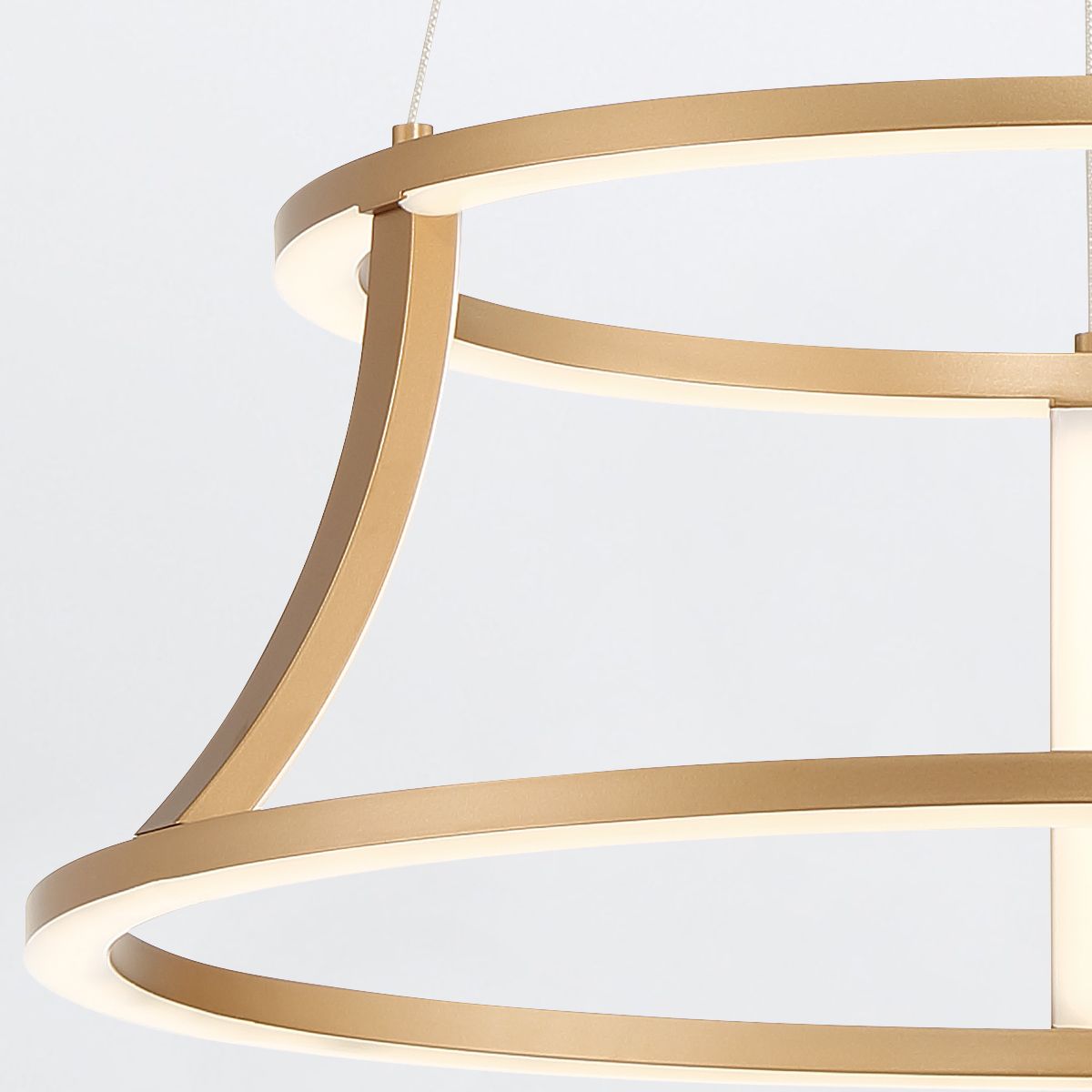 Quintiesse Cadoux Pendant Chandelier - Satin Gold
