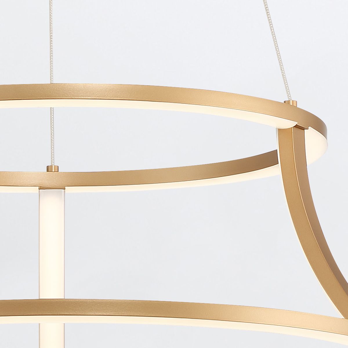 Quintiesse Cadoux Pendant Chandelier - Satin Gold