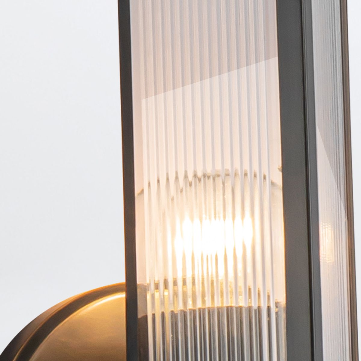 Quintiesse Cairo 1 Light Wall Light - Urban Bronze