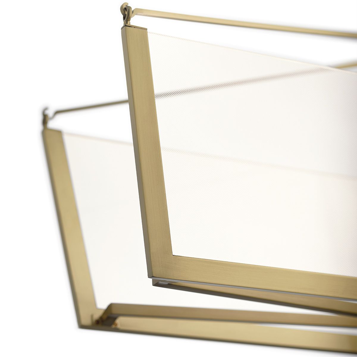Quintiesse Calters LED Isle Pendant - Campagne Gold