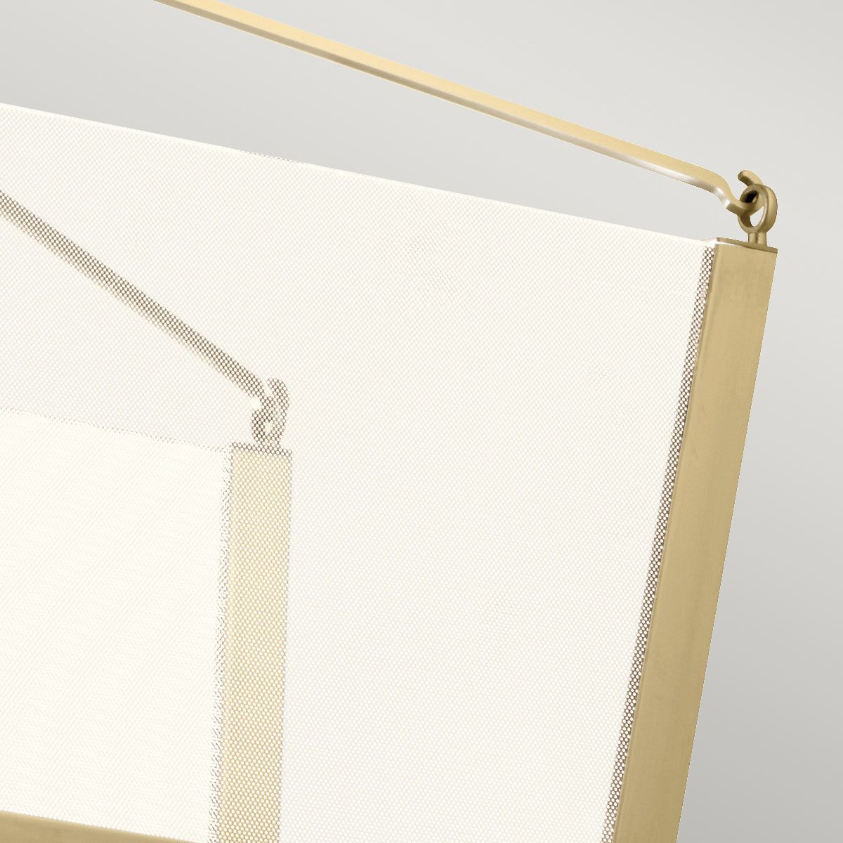Quintiesse Calters LED Isle Pendant - Campagne Gold