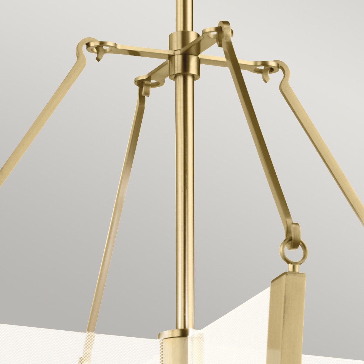 Quintiesse Calters Medium LED Pendant - Champagne Gold