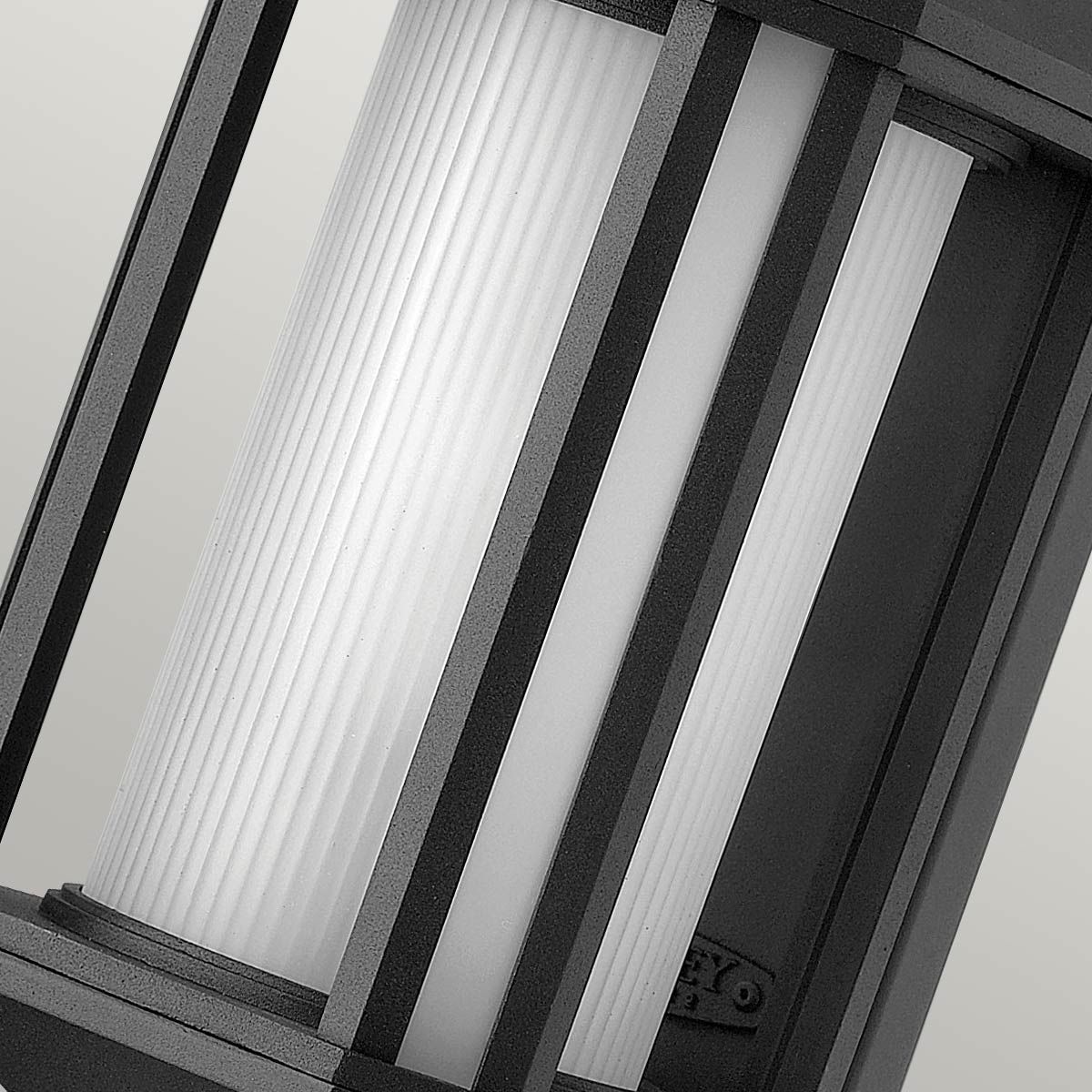 Quintiesse Castelle Single Small Wall Lantern - Black
