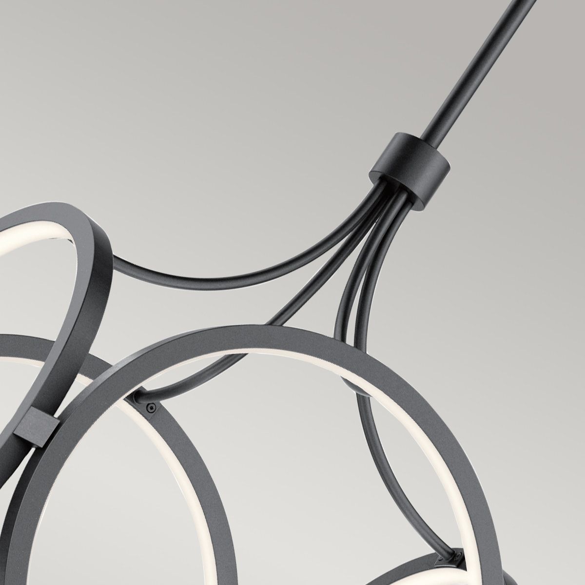 Quintiesse Ciri LED Pendant - Matte Black