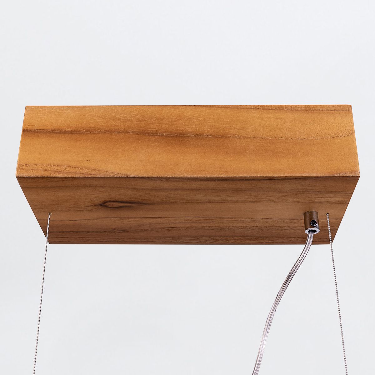 Quintiesse Clean LED Pendant - Teak Veneer