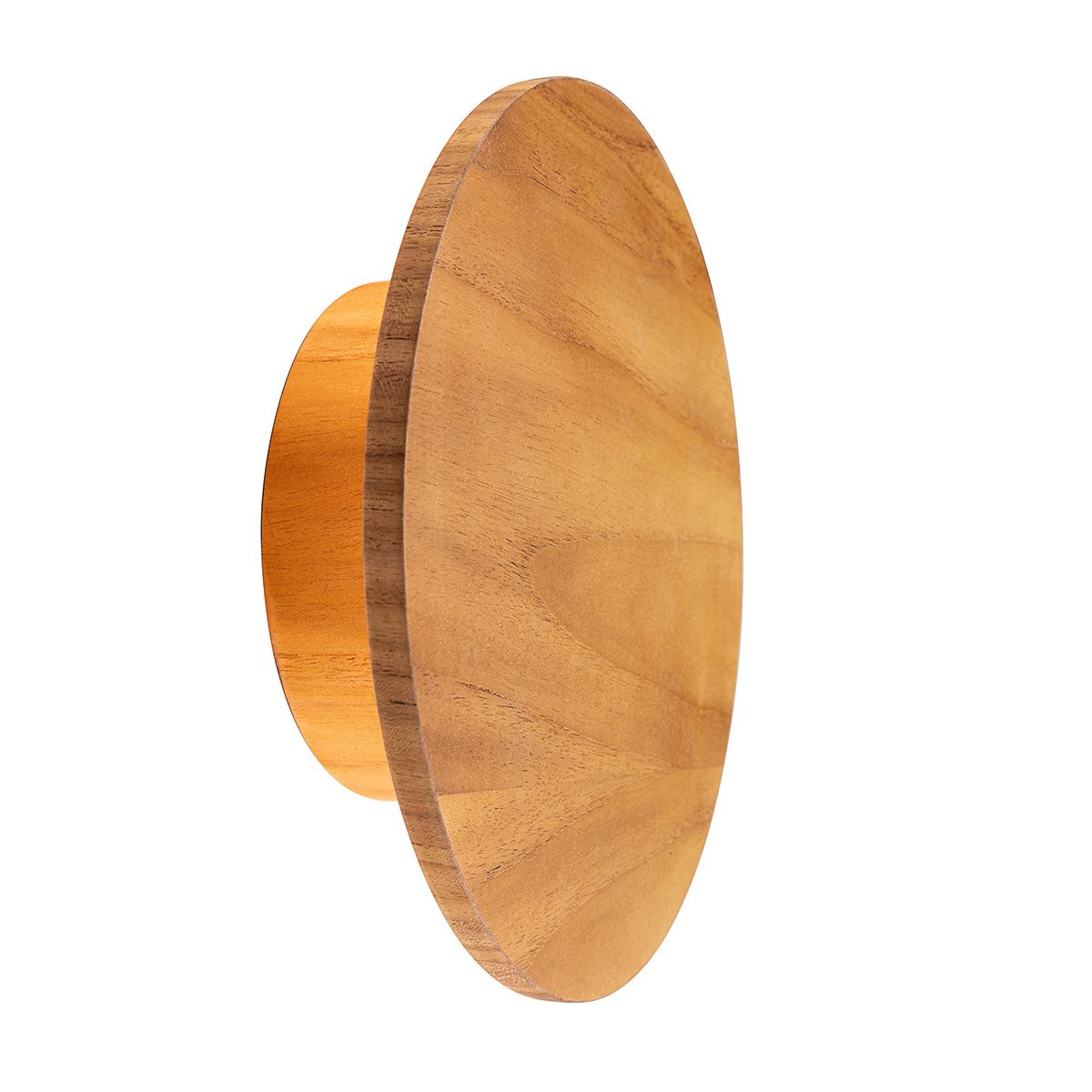 Quintiesse Clean LED Wall Light - Teak Veneer