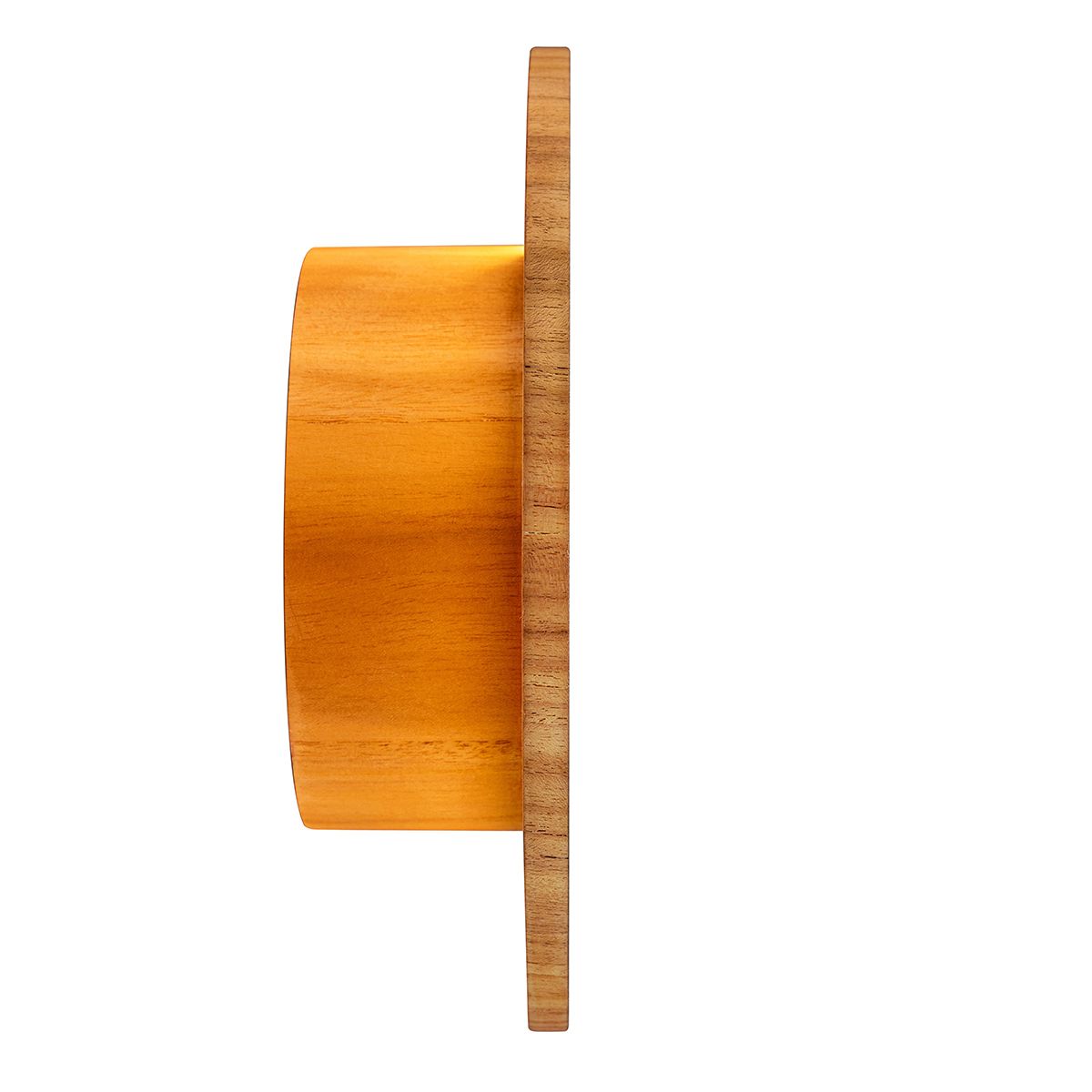 Quintiesse Clean LED Wall Light - Teak Veneer