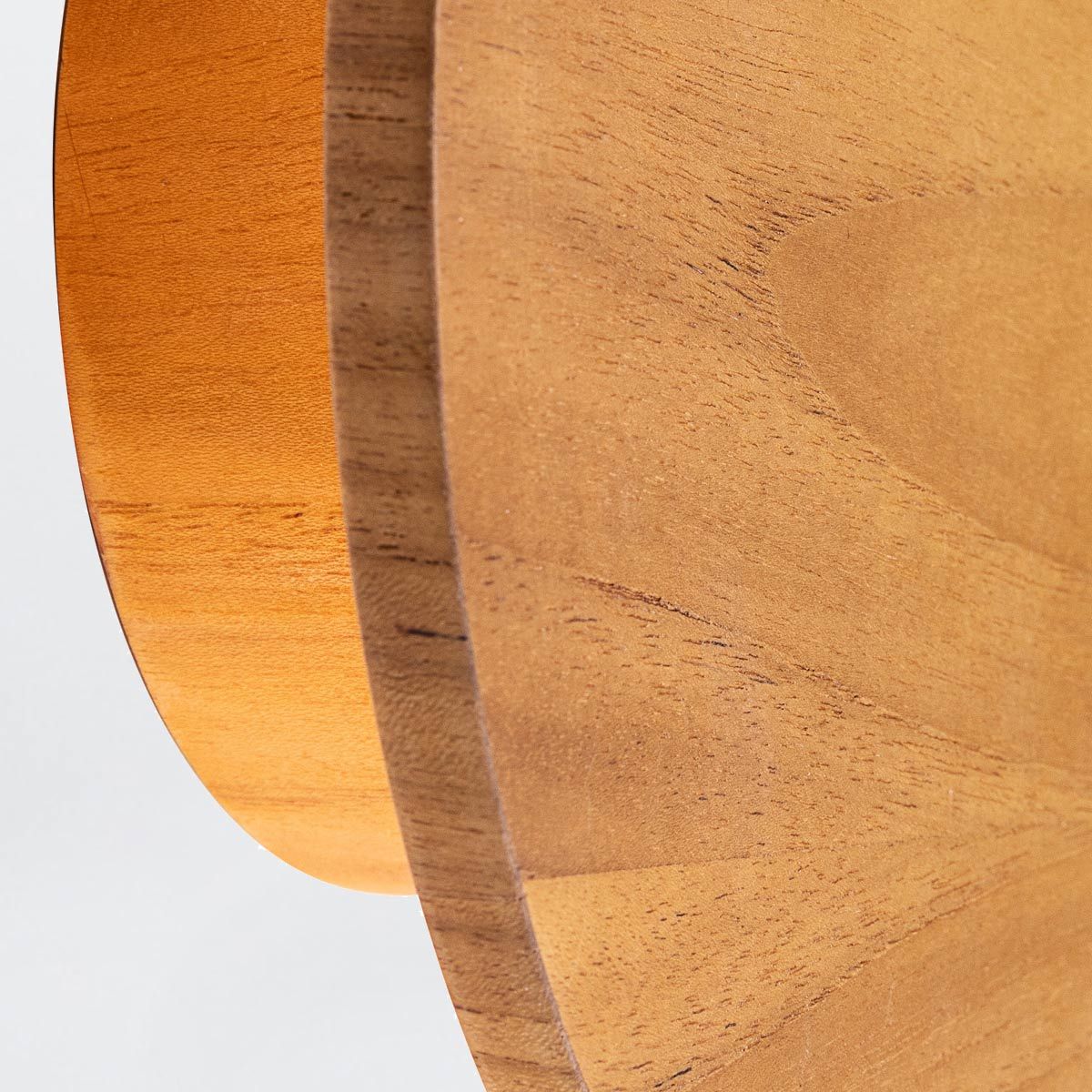 Quintiesse Clean LED Wall Light - Teak Veneer