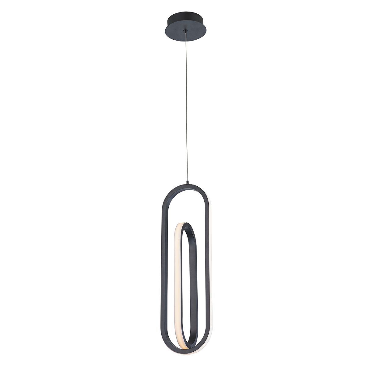 Quintiesse Demark Pendant - Matte Black