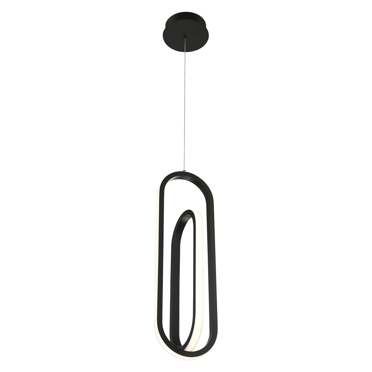 Quintiesse Demark Pendant - Matte Black