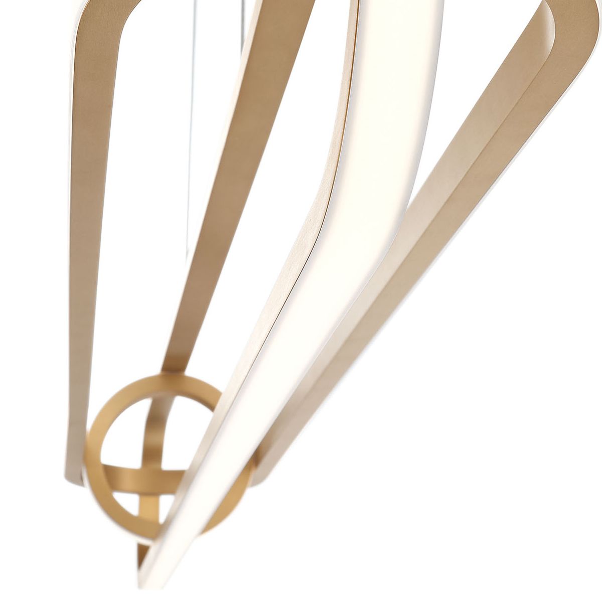 Quintiesse Demark Linear Pendant - Matte Gold
